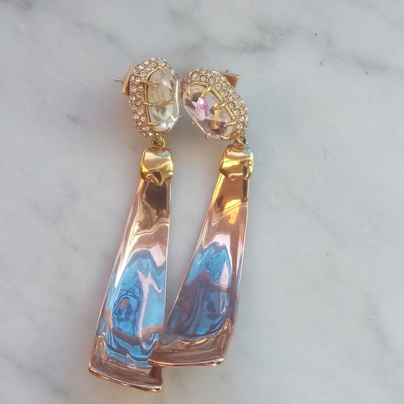 🔴SOLD🔴 NWOTAlexis Bittar Rose Gold Earrings - Picture 1 of 3